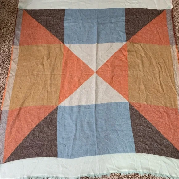 Zara Accessories Oversized Scarf Shawl Throw Wrap - Picture 3 of 4